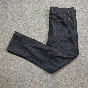 Vitale Barberis Canonico by Lawrence Covell 100% Wool Orange Stitching Pants